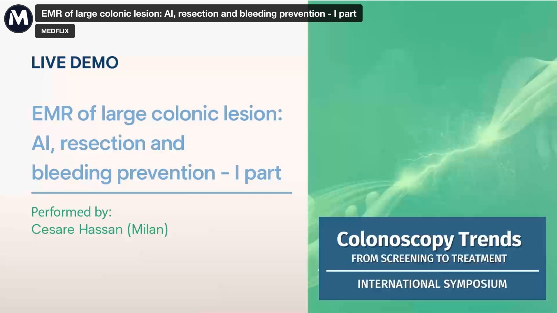 EMR of large colonic lesion: AI, resection and bleeding prevention - I ...