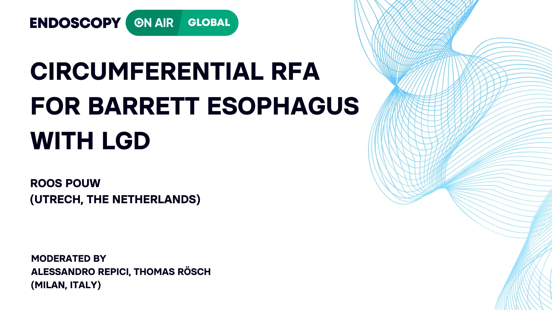 Circumferential RFA for Barrett Esophagus with LGD - Endoscopy On Air